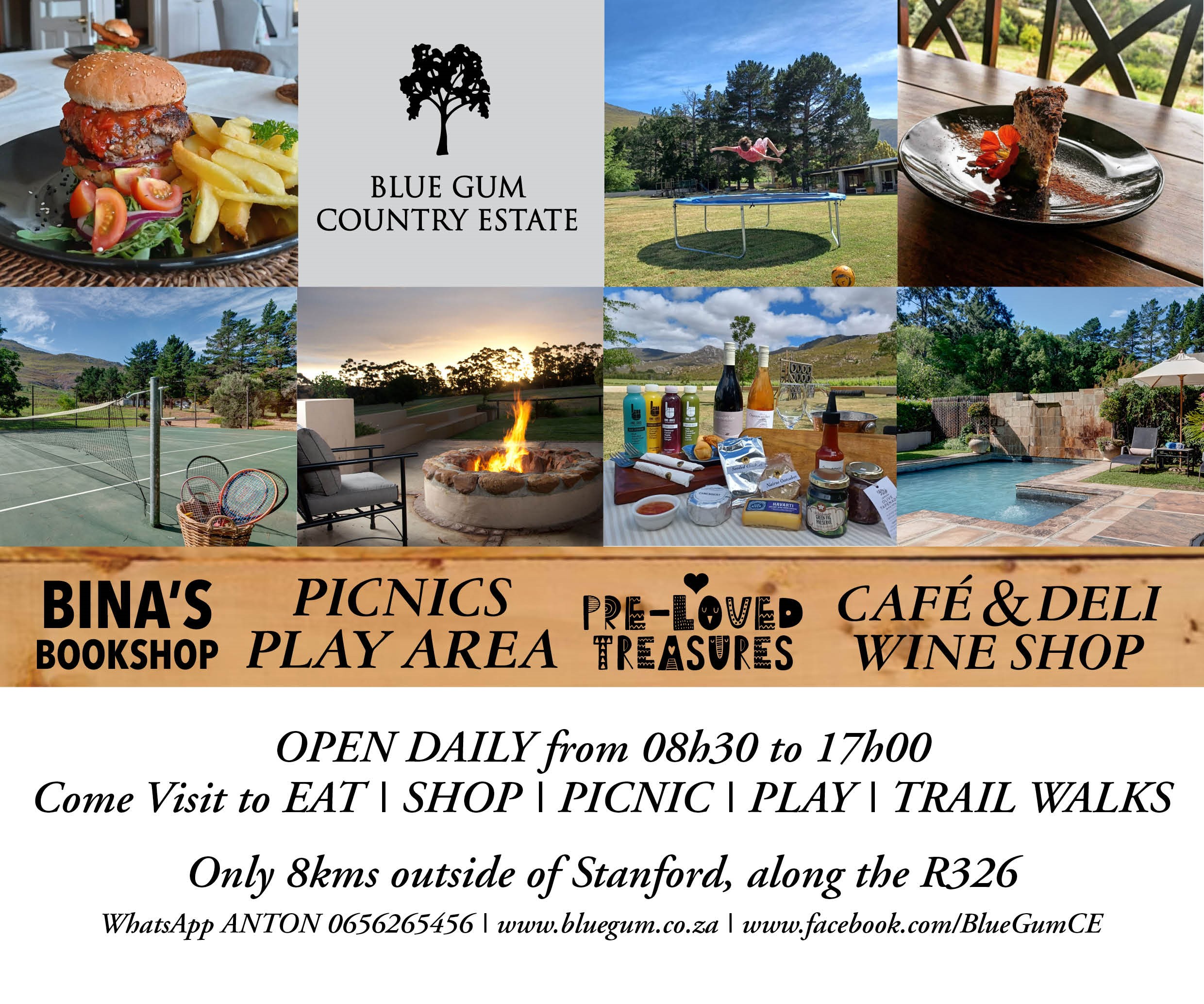 Blue Gum Country Estate Stanford Tourism Stanford Village